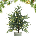 Pine Branches Led Light Greenery Picks Pre Lit Pines Stems Home Decor