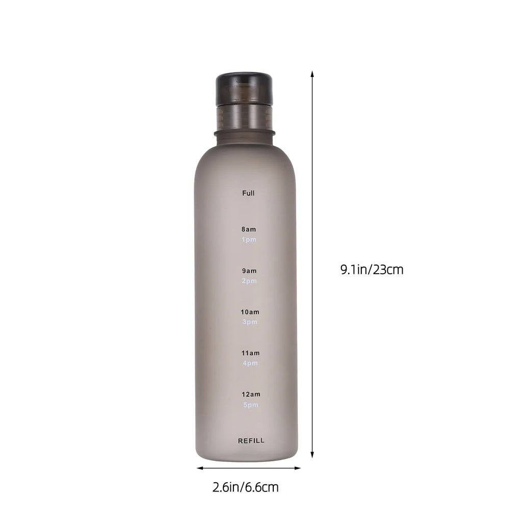 Outdoor Water Bottle Sturdy Food Grade Plastic Portable Travel Flask