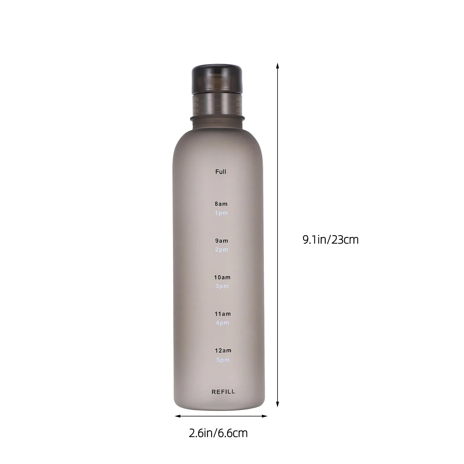 Outdoor Water Bottle Sturdy Food Grade Plastic Portable Travel Flask