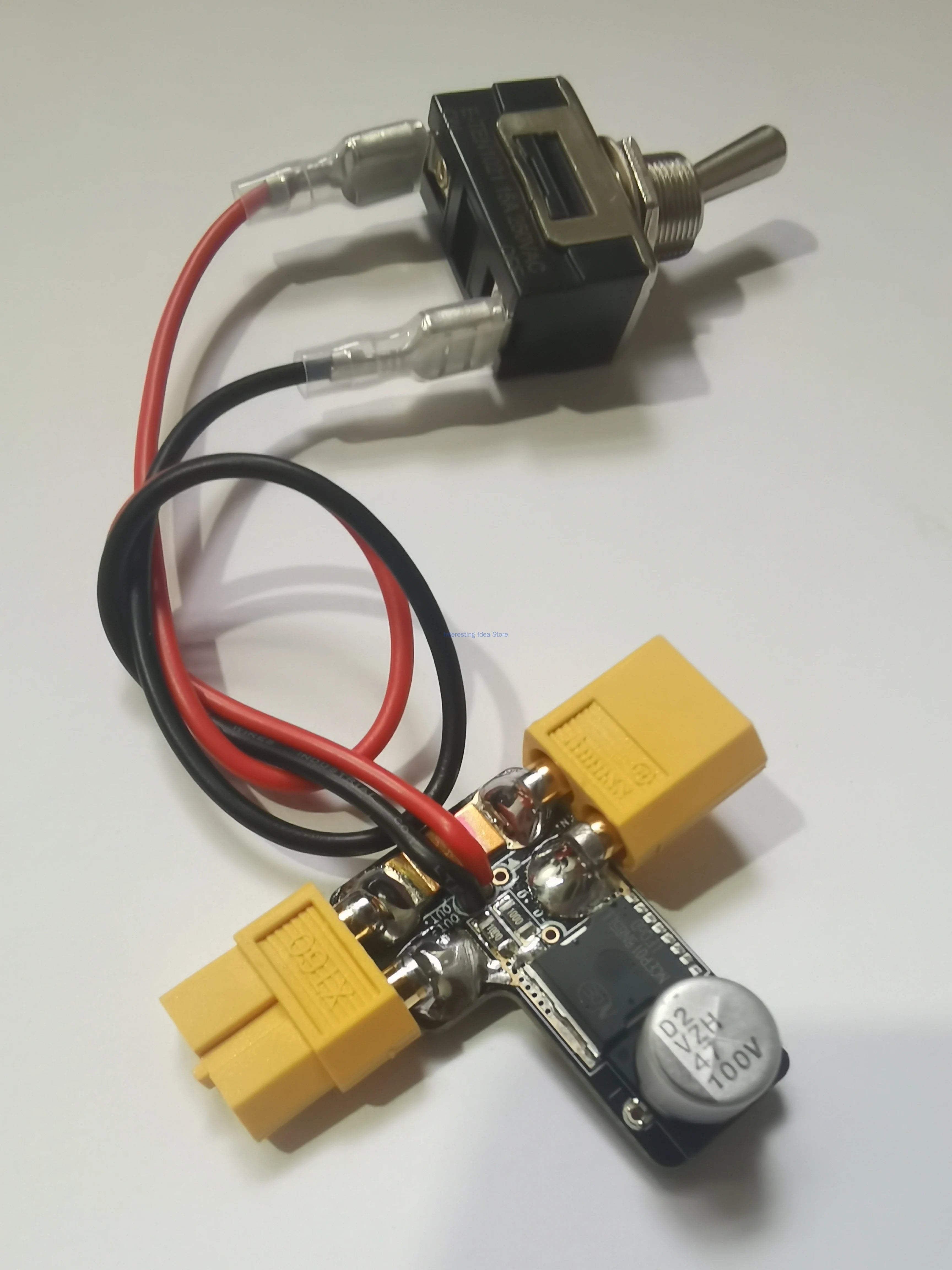 VESC Electrical Control Hardware Fireproof Flower Electronic Switch TypeF5 80V Continuous 60A Instantaneous 300A Zpaxo
