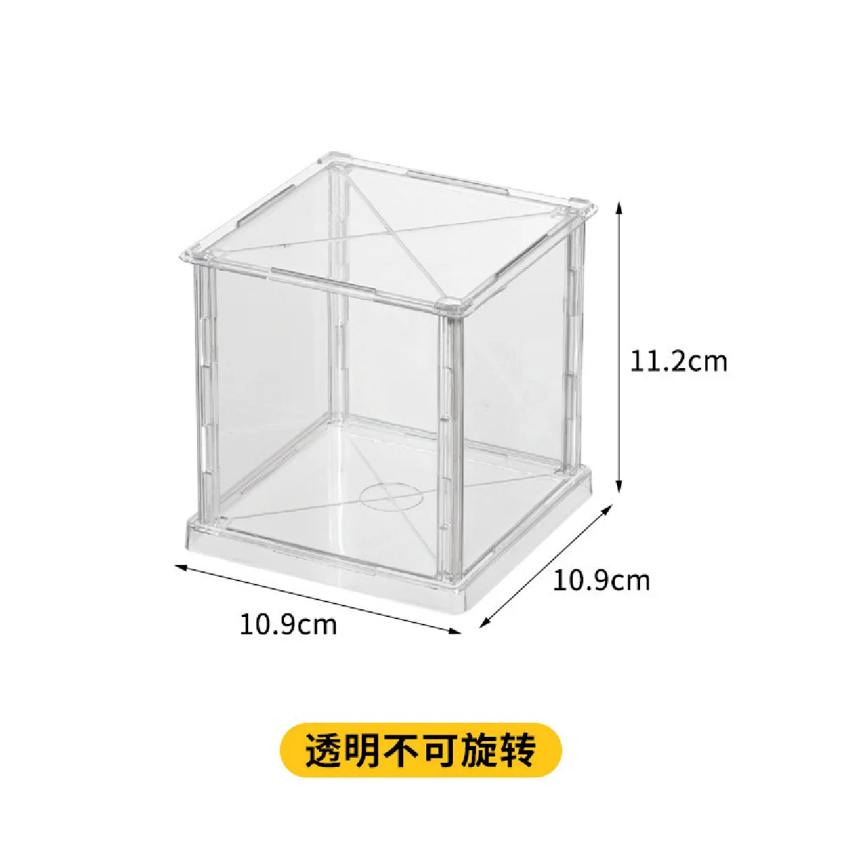 Rotating Stackable Display Case - Organizer & Storage Box for Blind Box Toys, Action Figures, and Collectibles Zpaxo