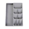 LIUSHADUOLA Kitchen Drawer Cutlery Storage Tray Knife Holder Spoon