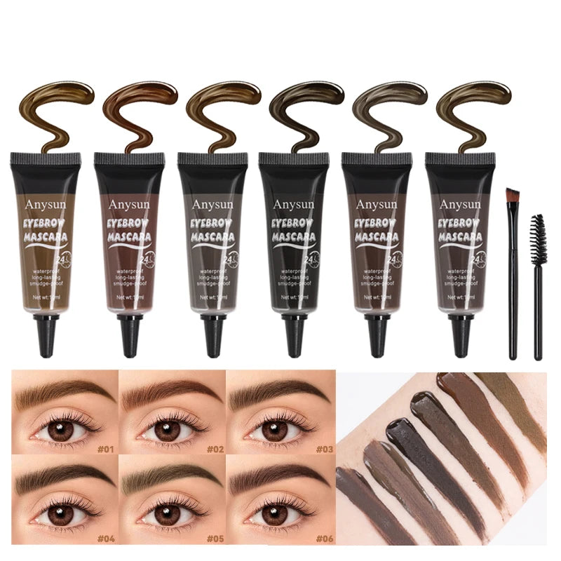 Durable Rendering Eyebrow Cream Waterproof Easy Apply Shaping Natural