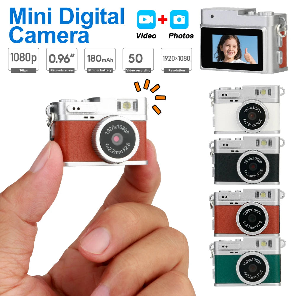 Mini 1080P Small Digtal Camera with Screen Bodycam Compact Kids Camcorder Portable Mini Camera Video Recorder S150 Zpaxo