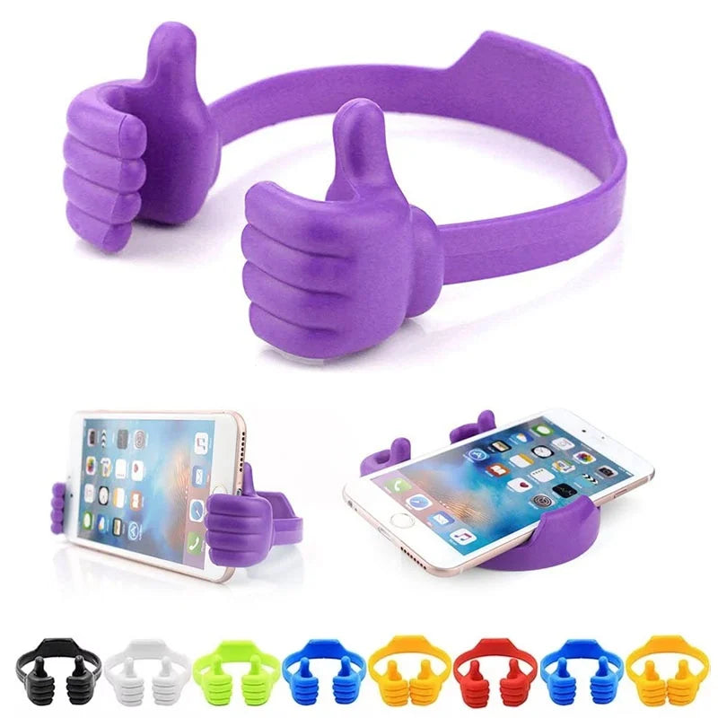 Thumbs Up Phone Holder Portable Desktop Stand Tablet Lazy Mobile