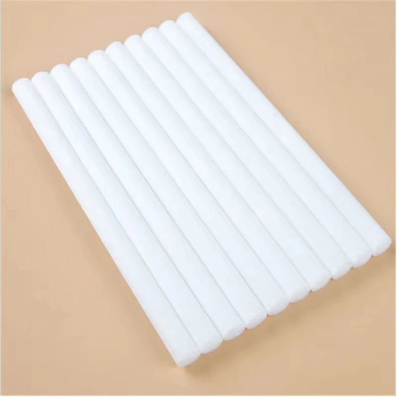 20pcs Mini USB Powered Humidifier Sticks 0.8cm X 8cm Portable Personal Desktop Room Filter Refill Wicks for Desktop Room Humidif Zpaxo