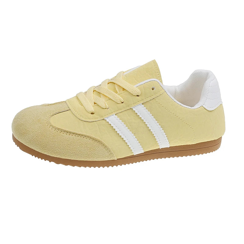 2025 Soft Women Niche Design Chunky Casual Sneaker Canvas Shoes