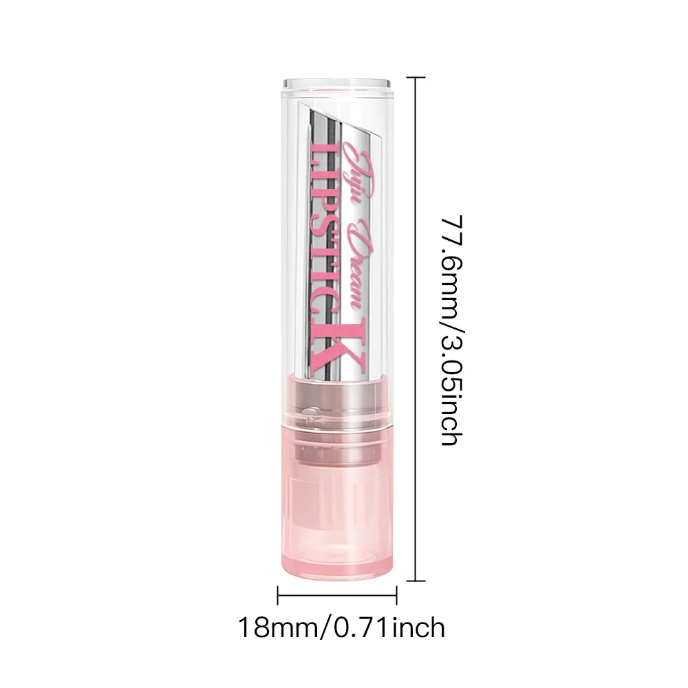 Pink Magic Lip Balm, Color-Changing Moisturizing Lipstick, Hydrating Gloss for Natural Daily Look Zpaxo