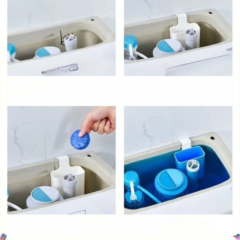 Toilet Solid Dispenser Tank Replacement Part Plastic Contemporary No