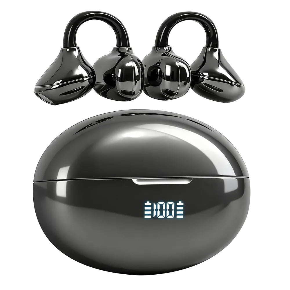 UYUXIO Clip Ear Open Earbuds BT 5 4 Headphones IPX7 Waterproof