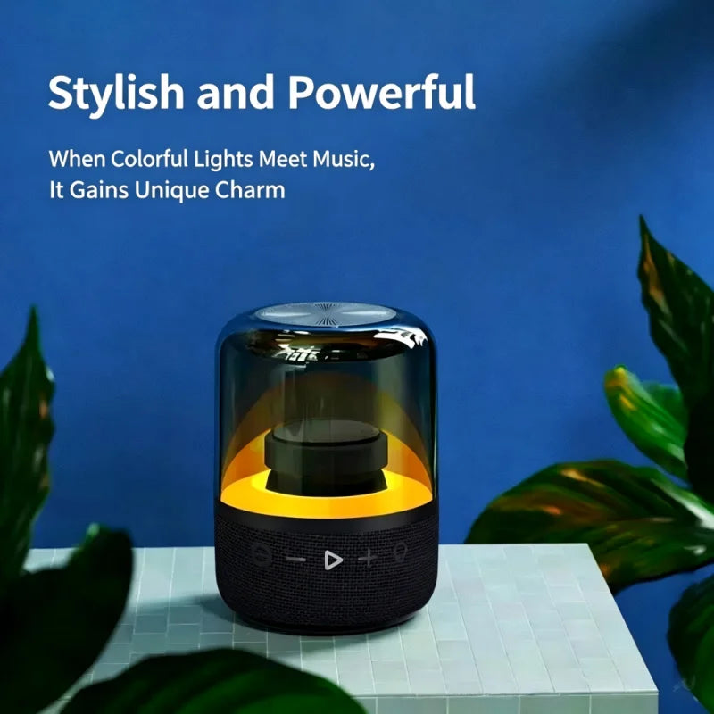 Glazed Symphony Bluetooth Speaker Subwoofer Wireless Suitable Zpaxo