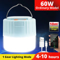 Solar LED Camping Lantern – USB Rechargeable Portable Light Solar Camping Lantern Zpaxo 60W Not Solar
