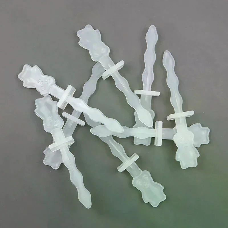 Reusable Ice Cream Sticks Silicone Sticks Creamsicle Cakesicle Cake Candy Sticks Ice Lollies Ice Ball Molds 6Pcs Zpaxo
