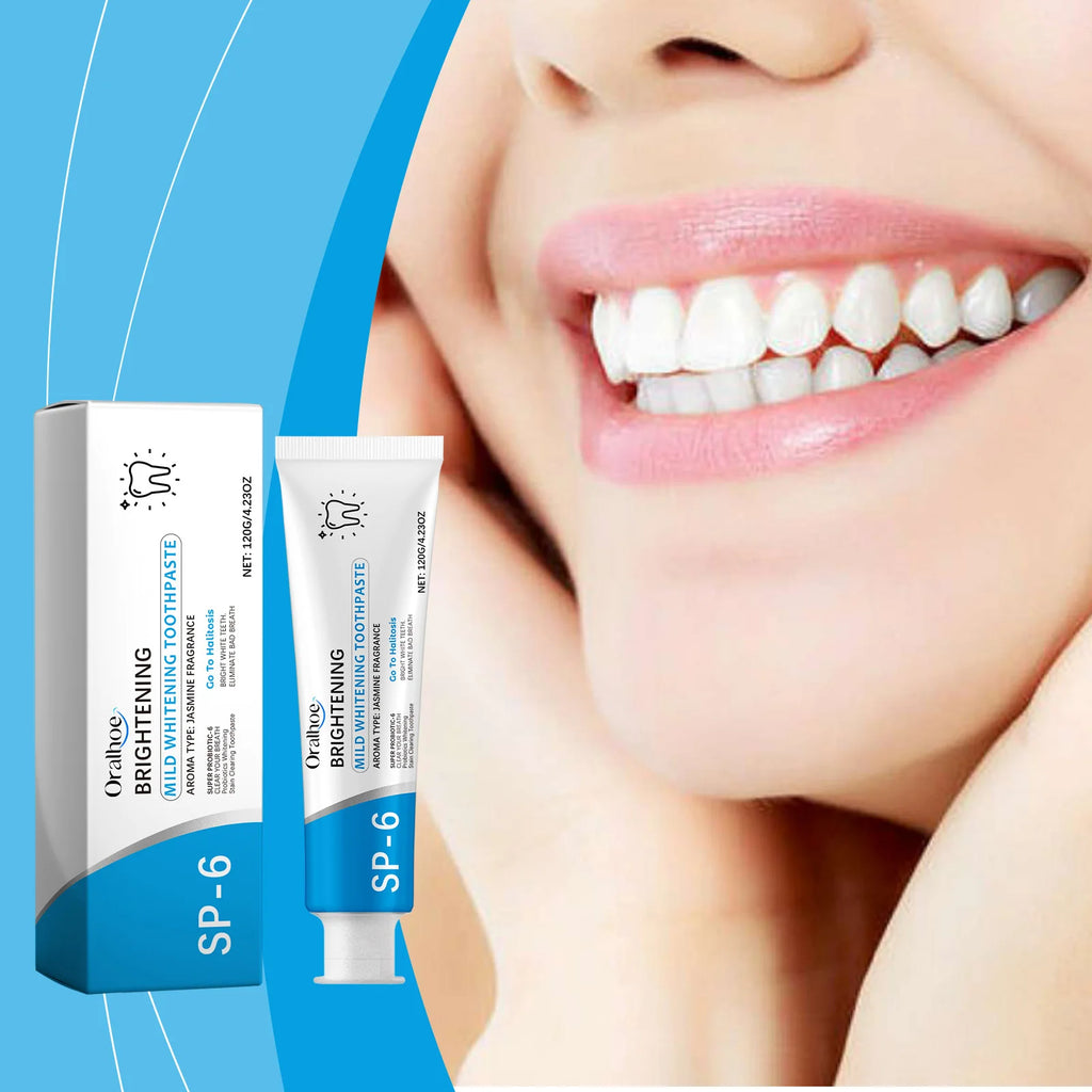 Oralhoe Whitening Toothpaste – Mint, Jasmine & Xylitol 120g Whitening Toothpaste Zpaxo