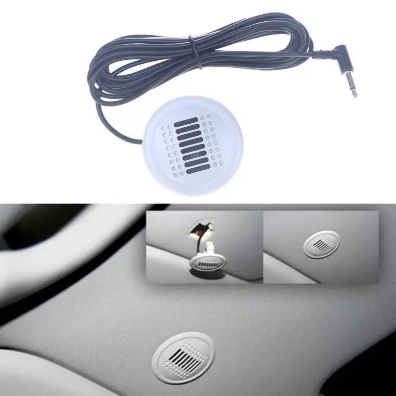 3.5mm Wired External Mic for Android Car Radio – 300cm Cable