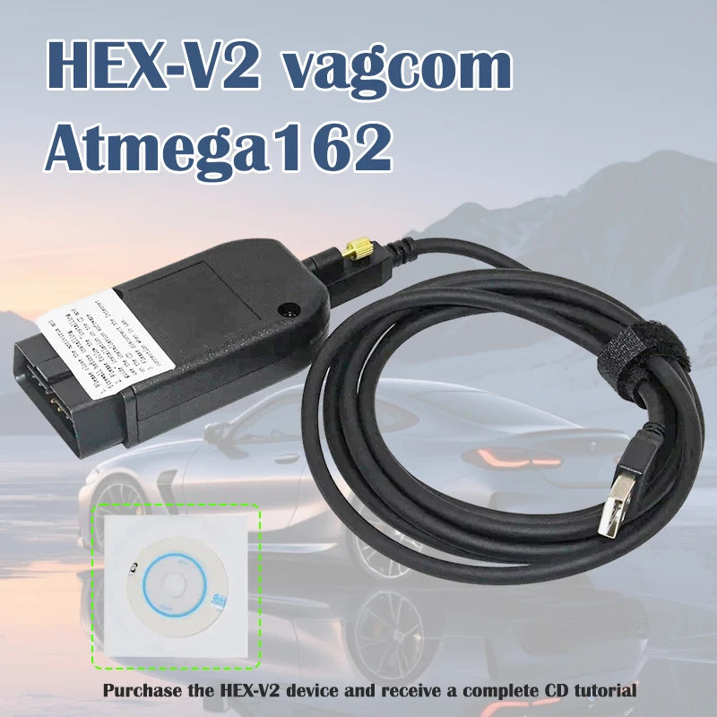 Multilingual OBD2 Diagnostic Scanner Cable 2026 Model Compatible VW Zpaxo