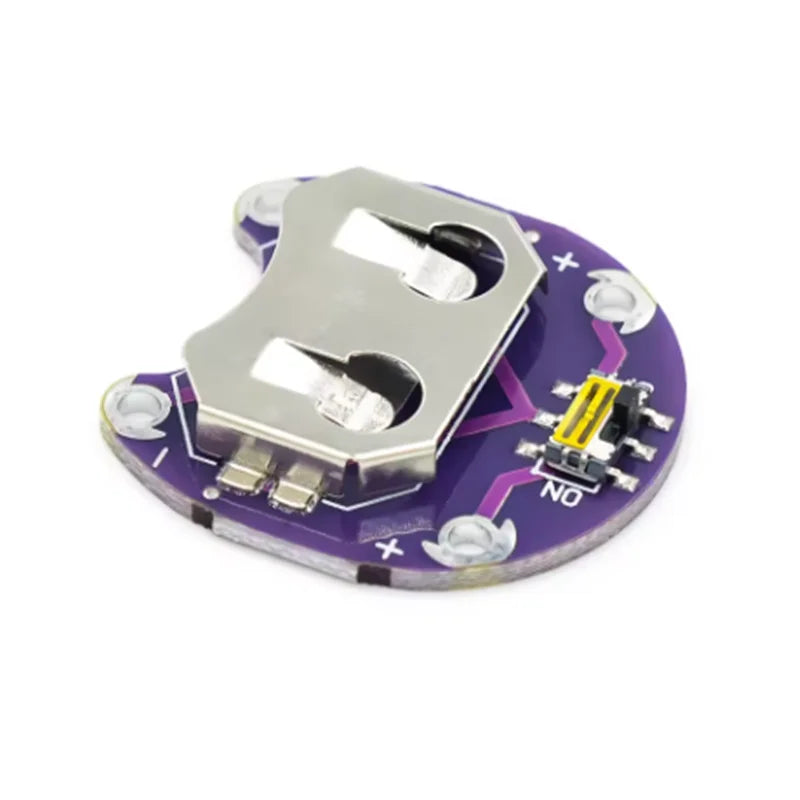 LilyPad Coin Cell Battery Holder CR2032 Battery Holder Module Switch Electronics Zpaxo