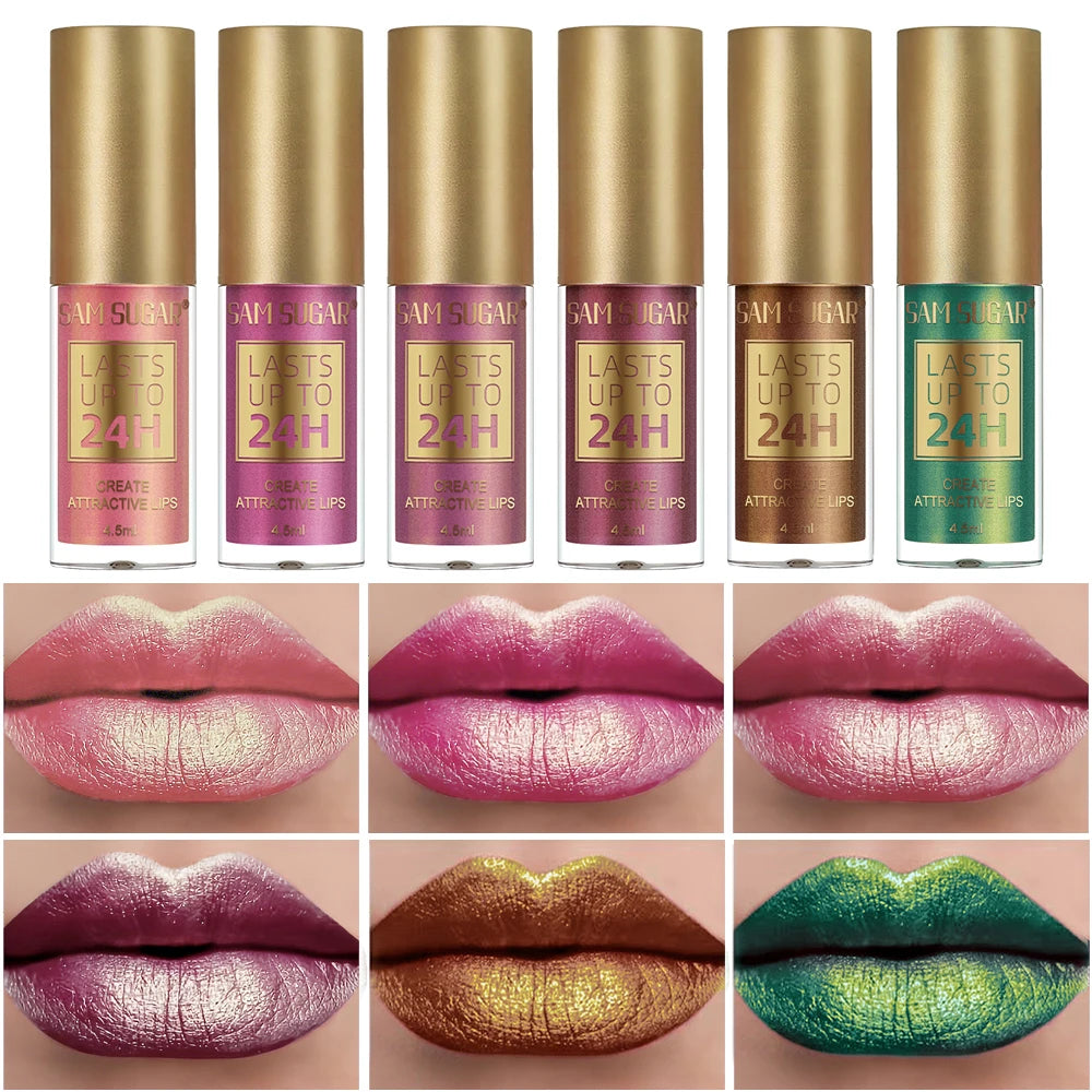 Shiny Delicate Lip Gloss Long-lasting Not Easily Smudged Naturally