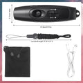 Electronic Whistle USB Rechargeable Air Bear Horn 120-150dB LED
