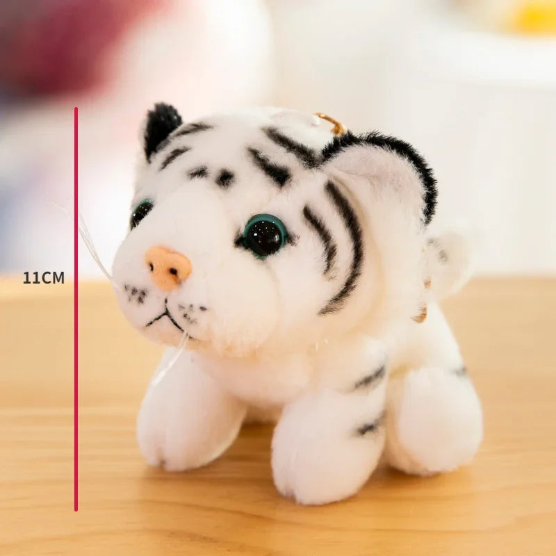 Cute Animal Plush Keychain – Panda & Tiger Stuffed Pendant Plush Keychain Zpaxo