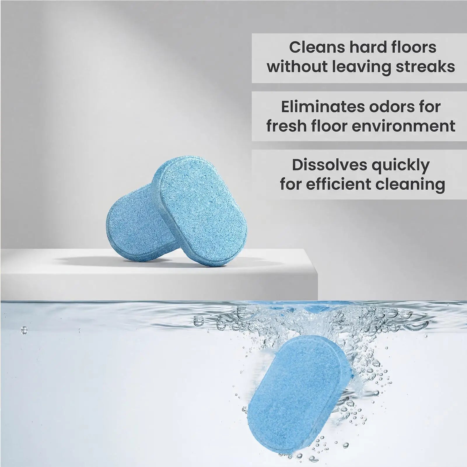 Floor Cleaning Tablets Concentrated Hardwood Tile PVC Cleaner