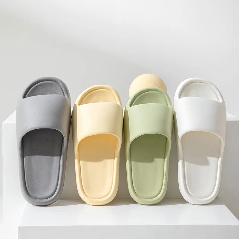 Soft Sole Eva Slippers Women Lightweight Non Slip Home Woman Men
