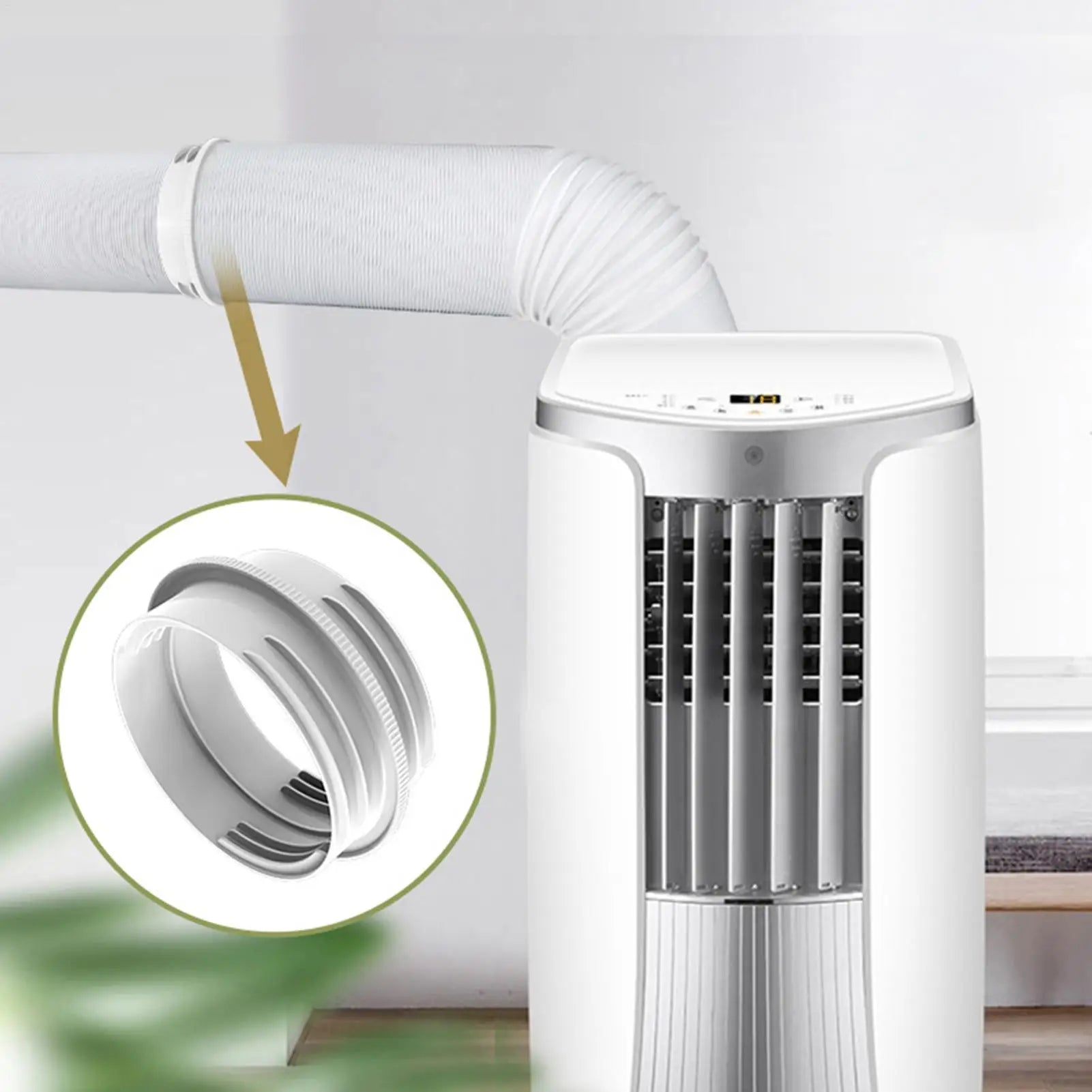 AC Pipe Adapter Air Conditioner Hose Connector Universal Portable