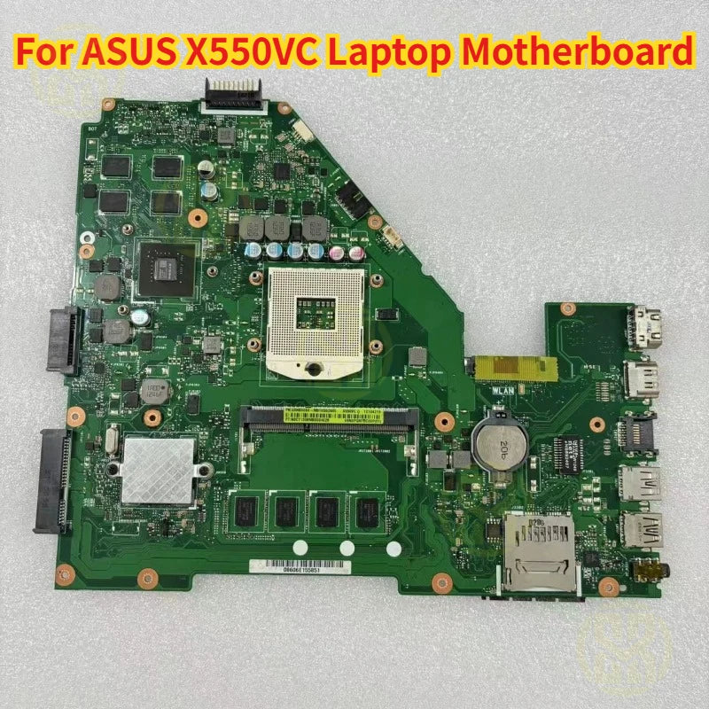 ASUS X550VC Laptop Motherboard 4GB RAM 2GB GT720M GPU Mainboard Test