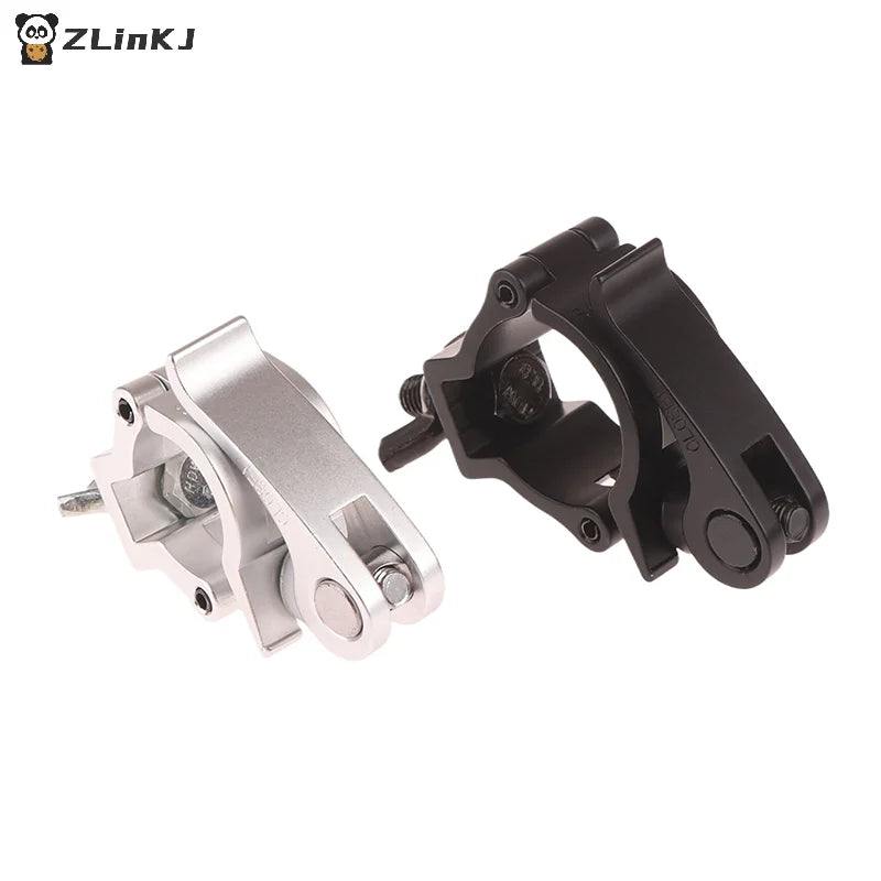 ▶1Pcs Metal Quick Release Single Ring Buckle Clamp Quick Release Clamp Aluminum Tube Pipe Quick Release Clamp Stage Accessories Zpaxo