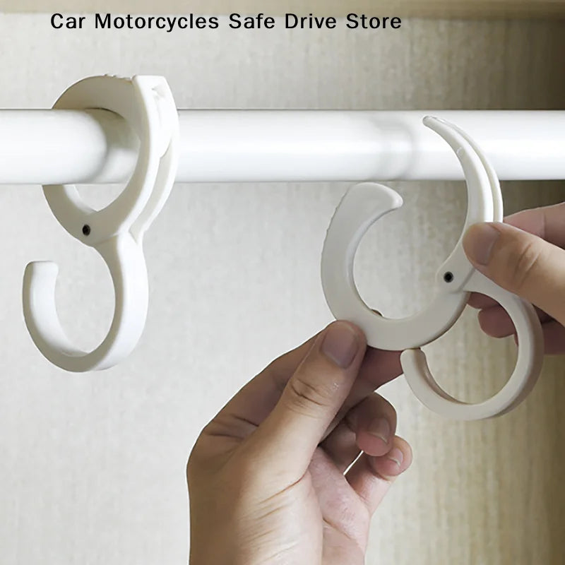 CMS Shaped Hook Hanger Hanging Hooks Kitchen Railing Closet Coat Hat