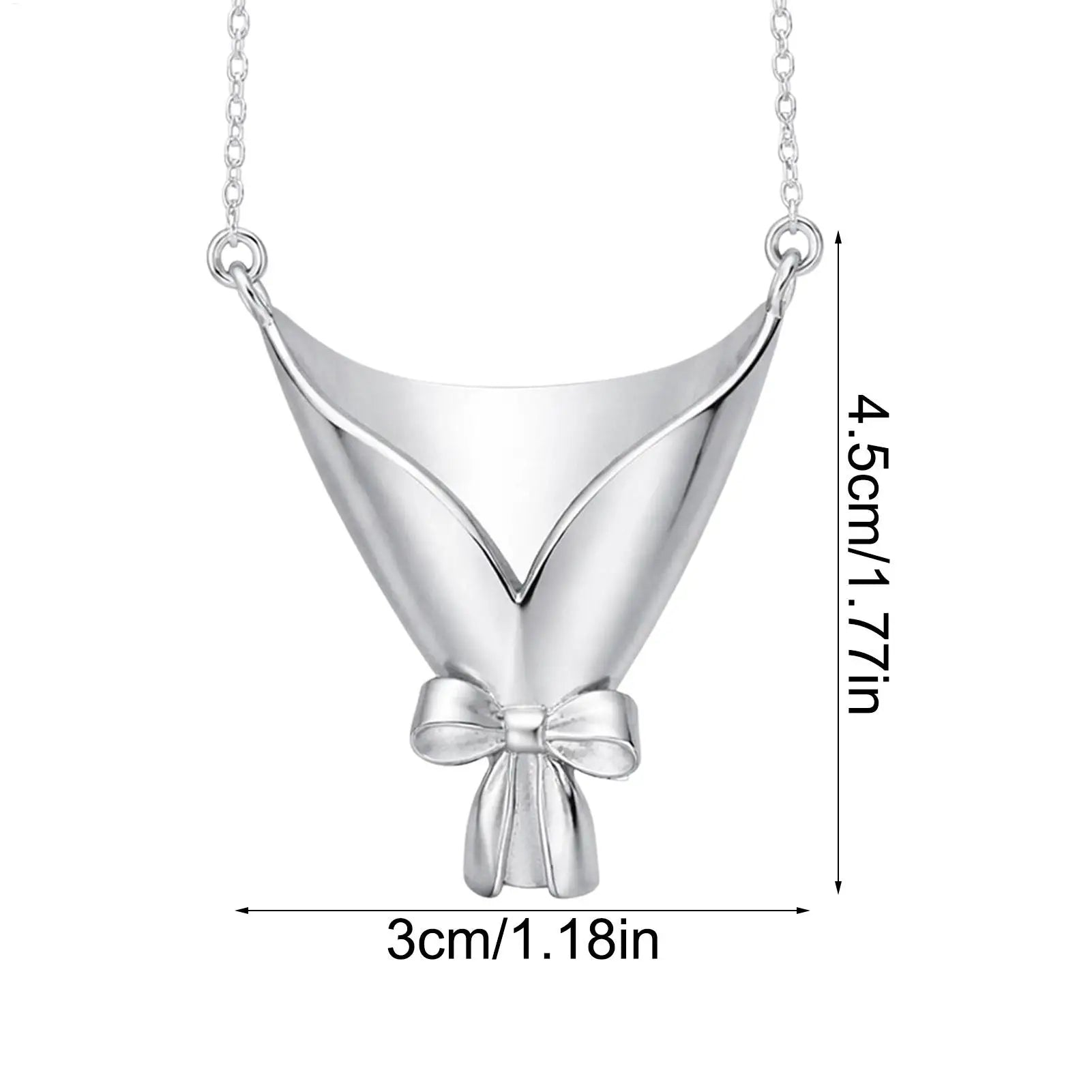 Vase Necklace Fashion DIY Flower Earrings Women Jewelry Pendant Tiny