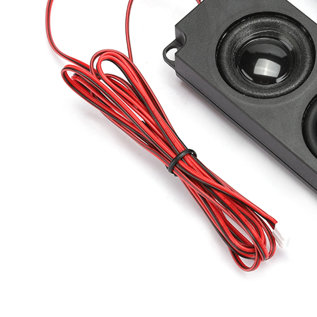 8Ω 5W Loudspeaker Magnetic Dual Speaker Heavy Bass Audio Cavity 40mm Portable Speaker for TV Monitor Zpaxo