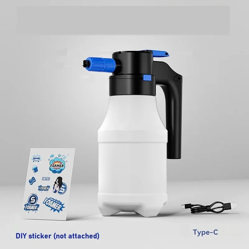 Flower Watering Gardening Air Pressure Sprayer Foam Pot Household