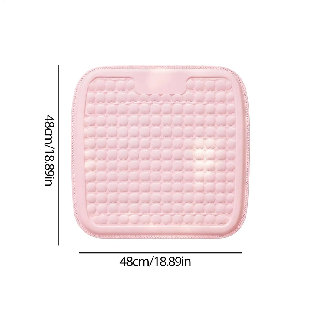 48x48cm Cooling Car Seat Cushion Honeycomb Gel Ventilated Pressure