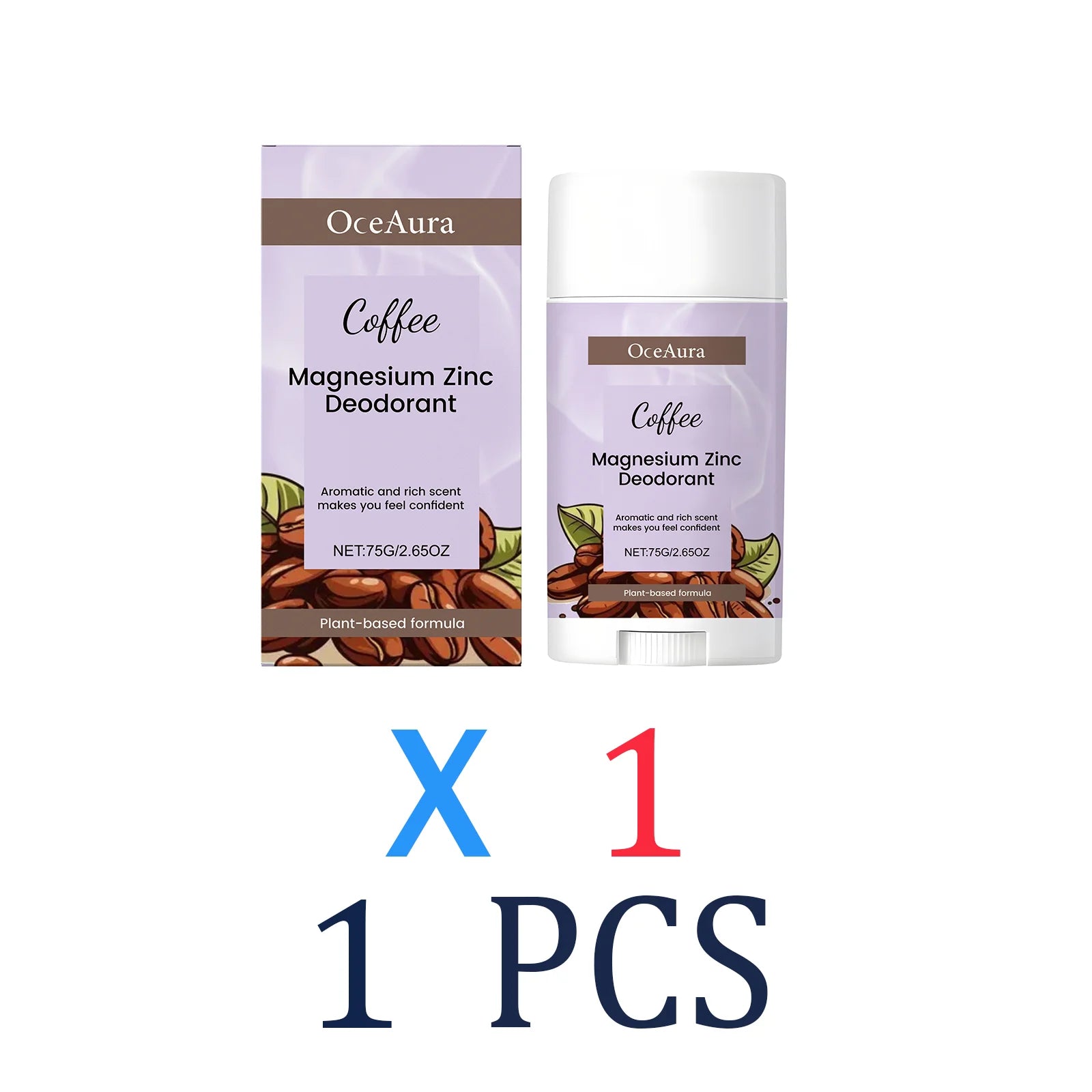 Natural Deodorant Stick for Sensitive Skin & Underarm Care Odor Control Long Lasting Portable Holiday Gift Set Freshness All Day Zpaxo 1 Pcs