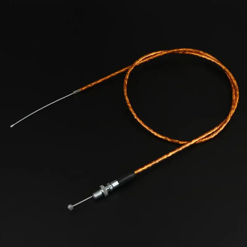 CM1190mm Straight Head Motorcycle Gas Throttle Cable KTM Honda Suzuki Zpaxo Gold