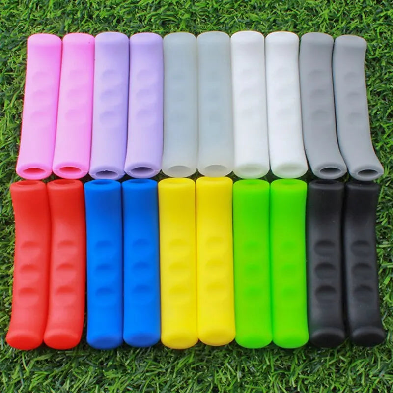 1 Pair Bicycle Brake Handle Protection Cover Mountain Road Bike Brake Lever Protection Anti Slip Gel Sleeve Cycling Accessories Zpaxo