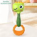Baby Hand Chime Toy Cute Pink Rabbit Green Dinosaur Design Promotes