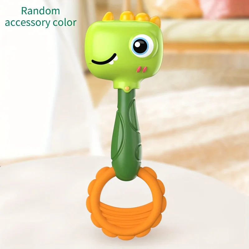 Baby Hand Chime Toy Cute Pink Rabbit Green Dinosaur Design Promotes