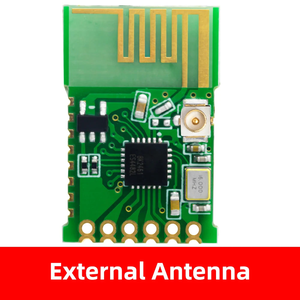JDY-41 2.4G Wireless Serial Transceiver Module: Transparent Serial Transmission – For Remote Control Switch Applications Zpaxo External Antenna