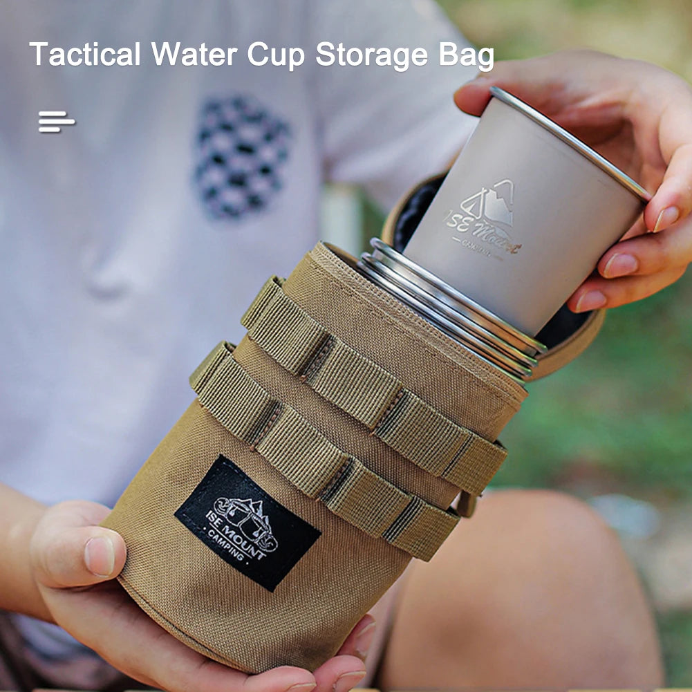 Camping Storage Bag S/L Lightweight Accessory Bag with Hanging Holes Lights Storage Bag with Handle Camping Supplies Zpaxo