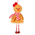 Gingerbread Man Ornament Christmas Tree Figurine Hanging Decorations Zpaxo B