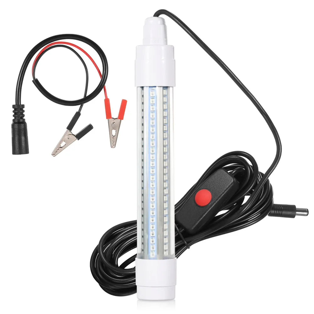 LED Underwater Fishing Light Attractor Multifunction Glowing Fish