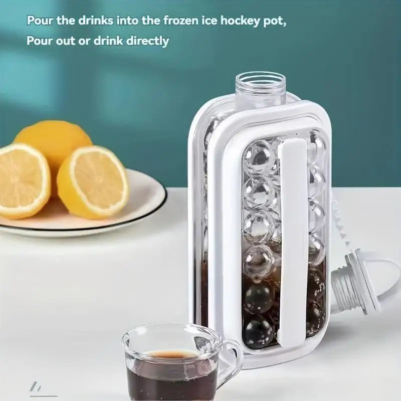 Whiskey Beverage Water Two One Kettle Ice Maker Tray Silicone Non Zpaxo