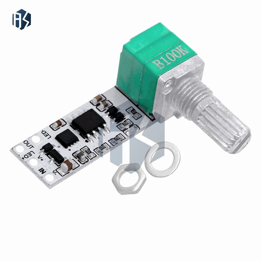 1PC LED Constant Voltage Dimmer Module Light Strip With Switch Board Brightness Adjustment Advertising Word Light Box Zpaxo
