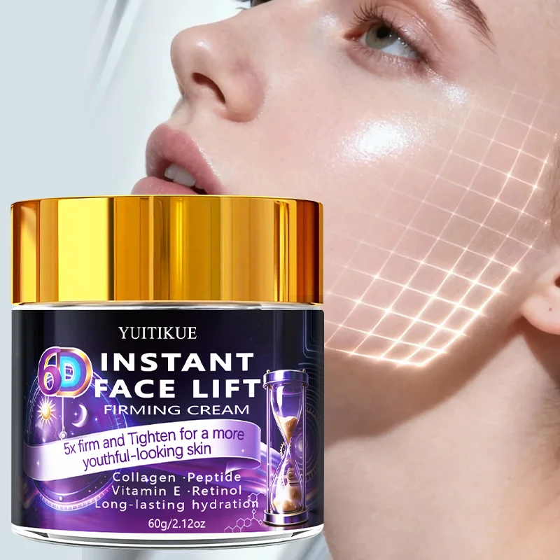 YUITIKUE 6D Instant Face Lift Firming Cream – Tighten & Smooth Face Firming Cream Zpaxo