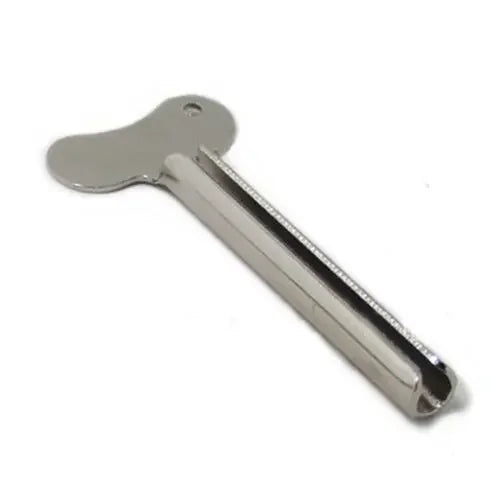 5pcs Stainless Steel Toothpaste Squeezer Facial Cleanser Toothpaste Dispenser Squeezer Tube Tools Metal Bathroom Accessories Zpaxo Silver 5pcs