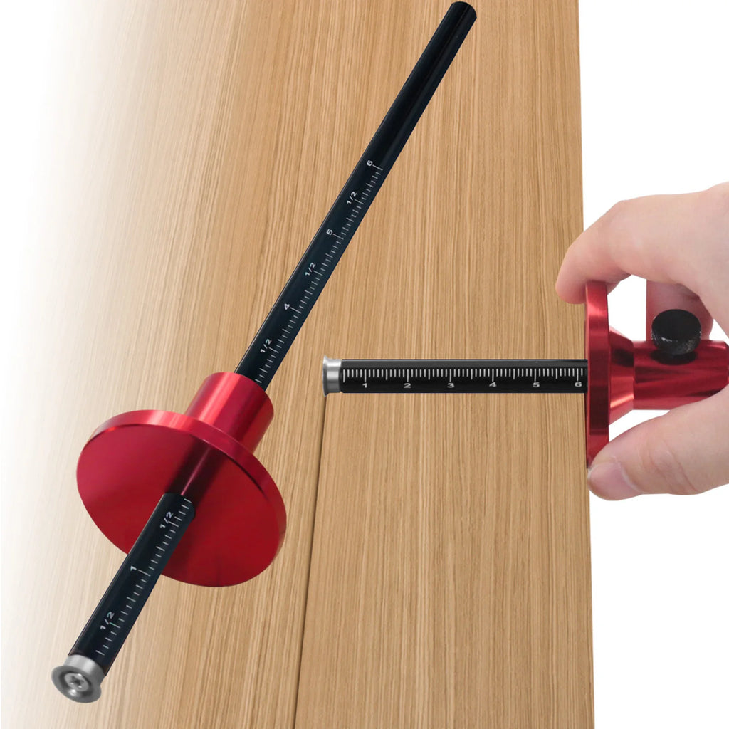Woodworking Scribe Tool European Knob Adjustment Wood Marking Scriber