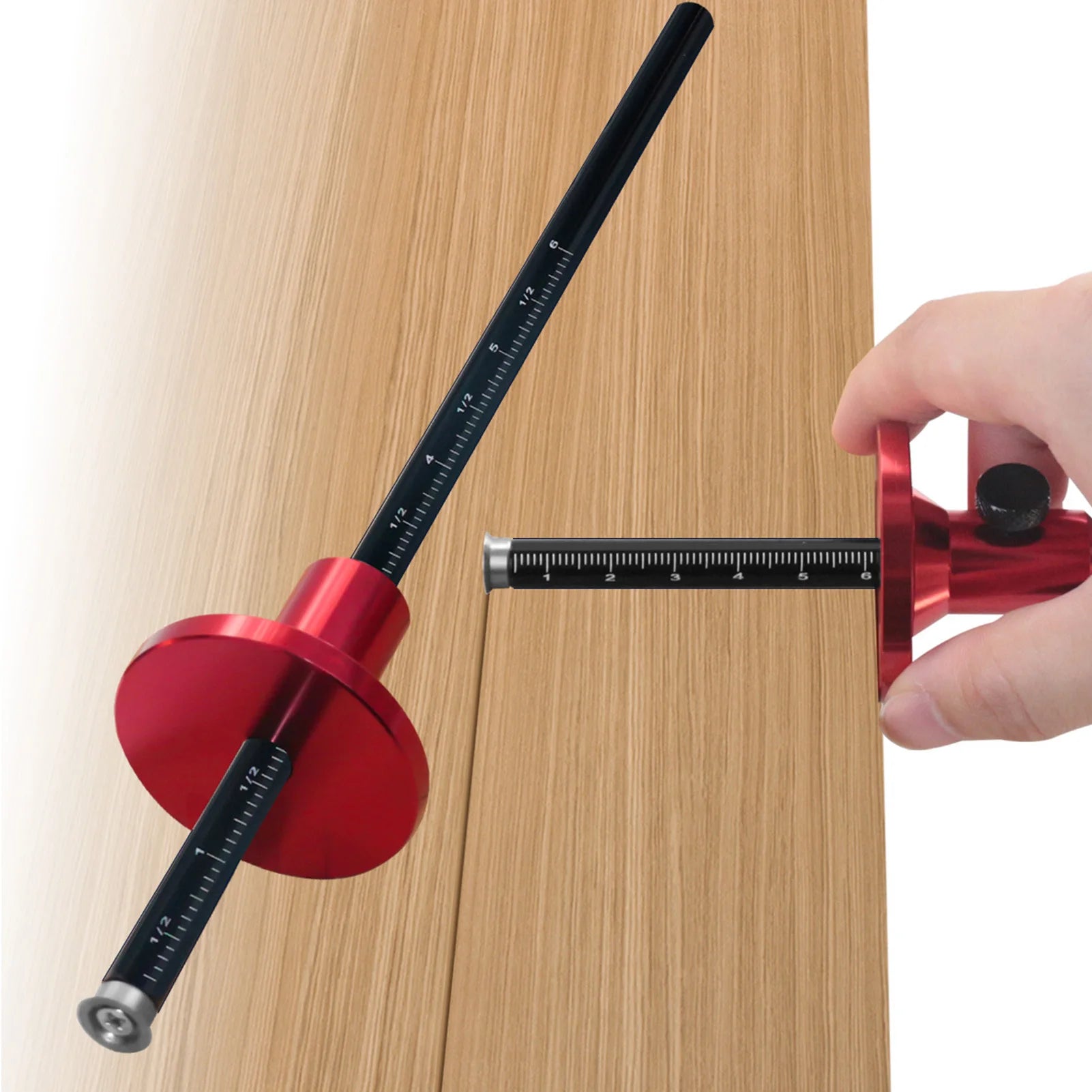 Woodworking Scribe Tool European Knob Adjustment Wood Marking Scriber