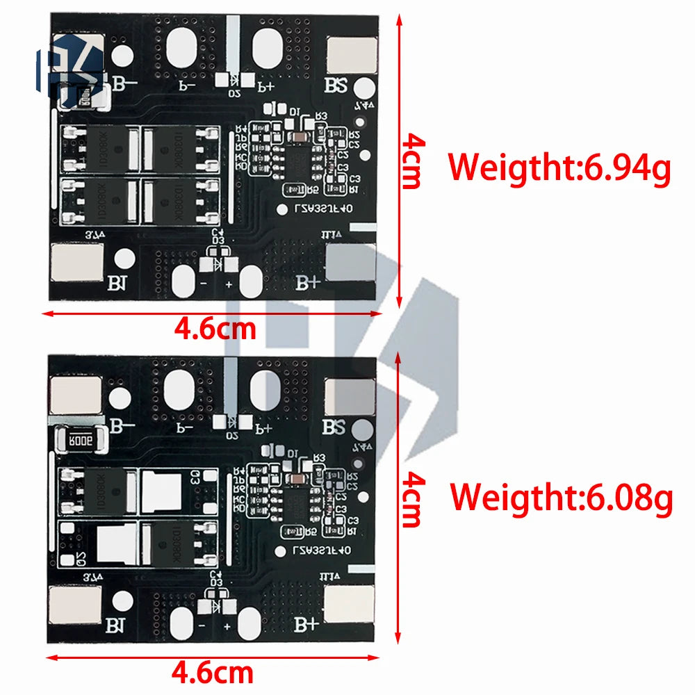 3S 11 1v BMS Battery 5A 10A PCM PCB Protection Board 4MOS 2MOS Power Zpaxo